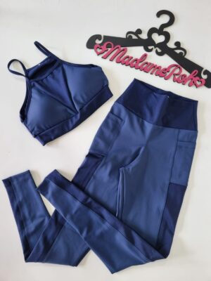 Conj Calça Azul Escuro